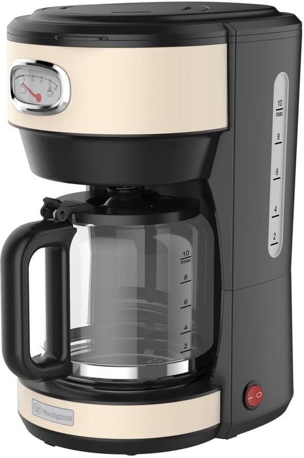 Retro Filter Koffiezetapparaat 1 25L 10 Kops
