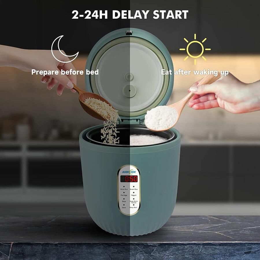 Rice Cooker and Steam Cooker Easy fast and healthy cooking A Healthier Way to Cooking Rice - Foto 2