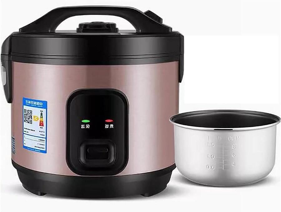 Rice Cooker Rice Cooker (2-5L) Multifunctional Rice Cooker Inner Pan for Making Rice & Steam Healthy Food & Vegetables (5L)