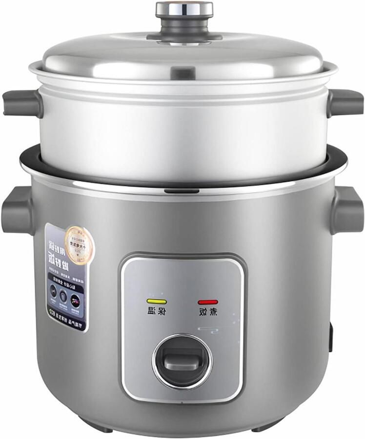 Rice cooker rice cooker with steamer (3-6L) Home old rice cooker automatic thermal insulation inside for 2-10 people (5L)