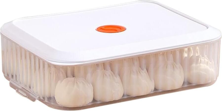 Rijskast met Deksel Gistcontainer Brood Bakken en Rijzen Luchtdichte Fermentatie 33x24x10 cm