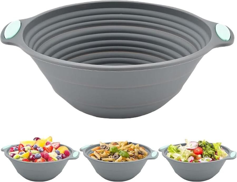 Rijsmand Bakvorm Brood Bakken Flexibele Antislip Handgreep 27cm