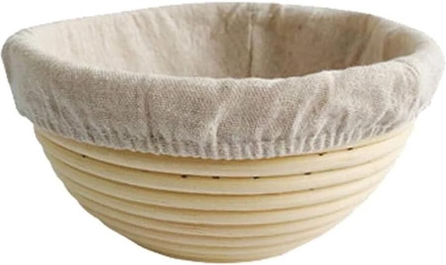 Rijsmand Brood Banneton Brotform Brood Bakken Natuurlijk Rattan 11 x 6 cm Natuurlijk