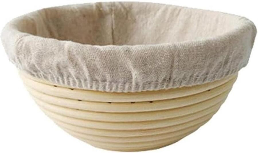 Rijsmand Brood Banneton Brotform Brood Bakken Natuurlijk Rotan 20 x 8 cm Natuurlijk