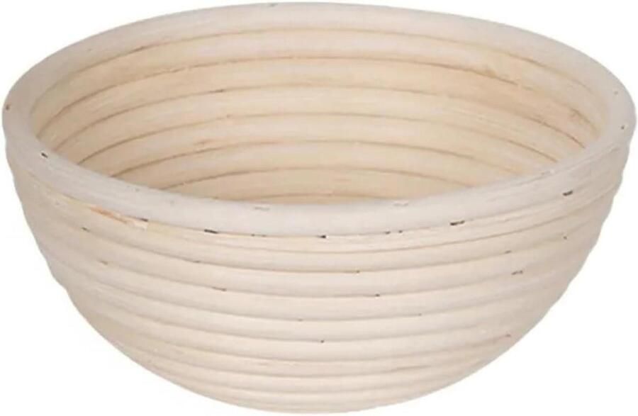 Rijsmand Brood Banneton Gisting Brood Bakken Natuurlijk Rotan Materiaal 18 x 9 cm Houtkleuren