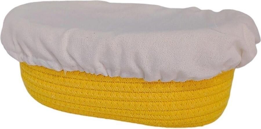Rijsmand Brood Gistmand Zuurdeeg Brood Bakken Handgeweven Katoen 26 x 14 x 95 cm Niet gespecificeerd