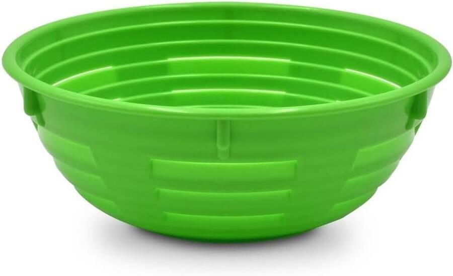 Rijsmand Deeg Broodmand Gisting Broodbakken Thuis Hygiënisch Makkelijk Reinigen 18x7.5 cm Groen