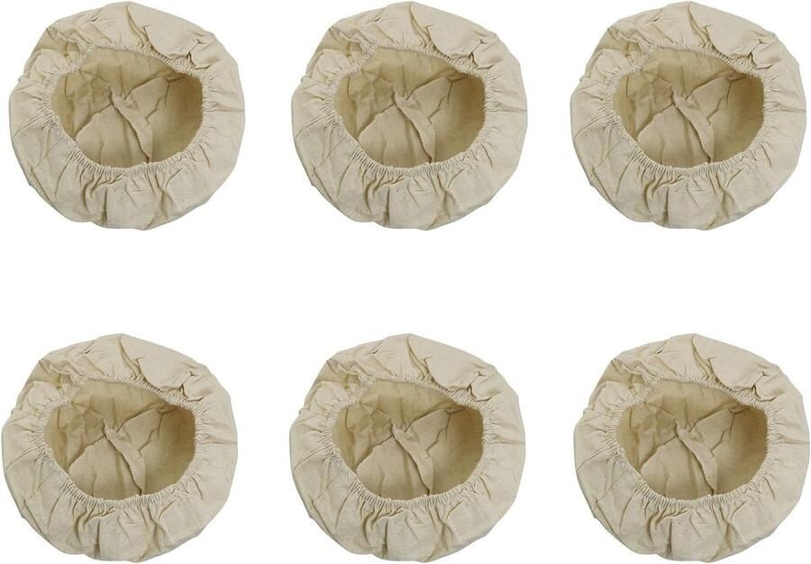 Rijsmand Doek Brood Mand Liner Brood Bakken Natuurlijke Materialen 10 Inch Natuurlijk
