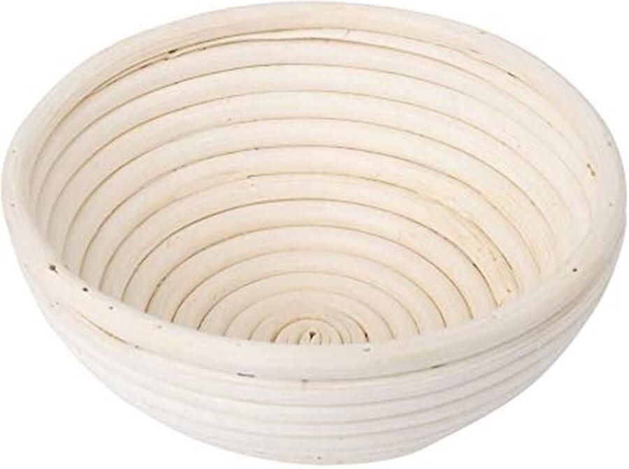 Rijsmandje Brood Banneton Deeg Brood Bakken Natuurlijk Rotan 20.5 cm Natuurlijk