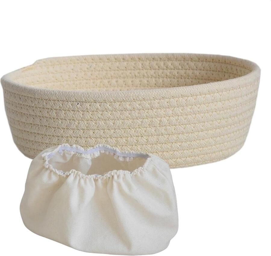 Rijsmandje Brood Brotform Banneton Brood Bakken Optimale Luchtstroom 20.8 x 6.8 x 6.8 cm Niet gespecificeerd