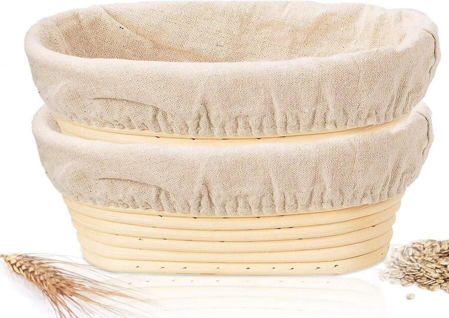Rijsmandje Broodbakken Rijsmandje Brood Rijsmand Rond Banneton Bakvorm