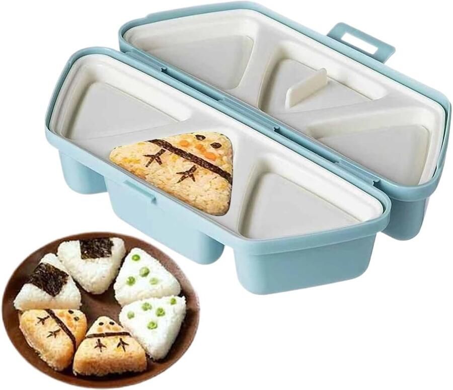 Rijstbal Vorm Sushi Maker Lunch Maken Antiaanbaklaag 6-in-1
