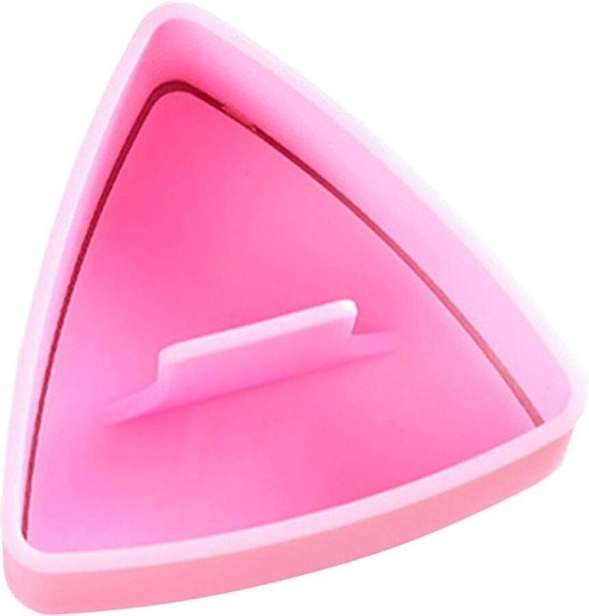 Rijstbalvorm Onigiri mal Sushi maken Antiaanbaklaag 8.5x8.5x4cm Roze