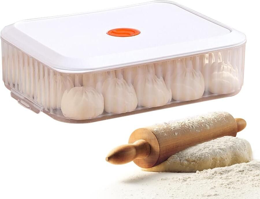 Rijstcontainer Deksel Gistbak Brood Kamperen Bakken Waterdichte Luchtdichte 31x23x9cm