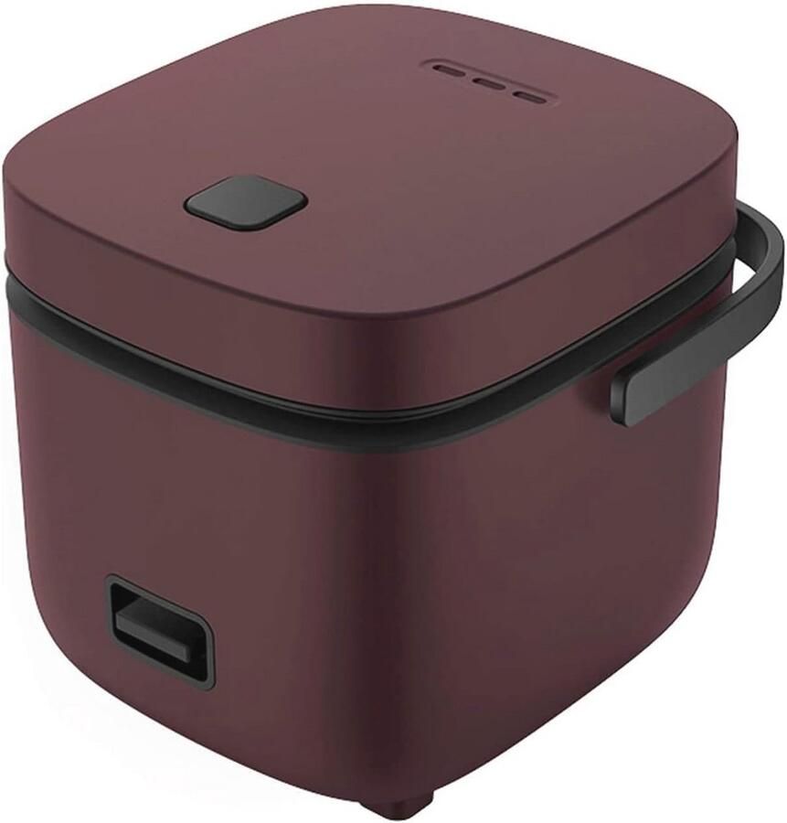 Rijstkoker 1 2L met Antiaanbaklaag en Stoommandje Ideaal voor 1-2 Personen