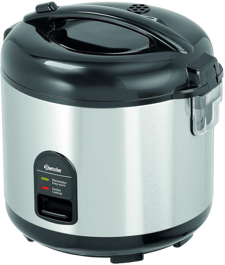 Rijstkoker 1 8 Liter voor 2-10 Personen Koken Stomen en Warmhouden