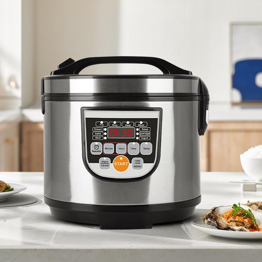 Rijstkoker 5L Elektrisch Draagbaar Multi-Cooker