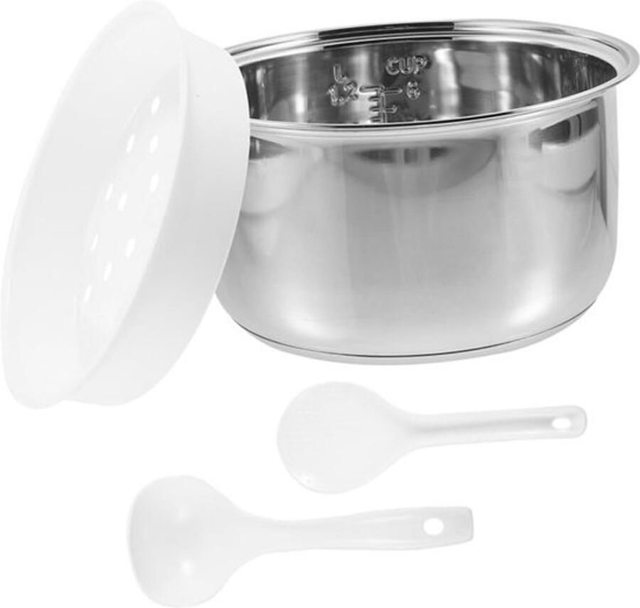 Rijstkoker Binnenpan Reserve Kookpot Verse Rijst Koken Universele Pasvorm 25cm Diameter Kleuren