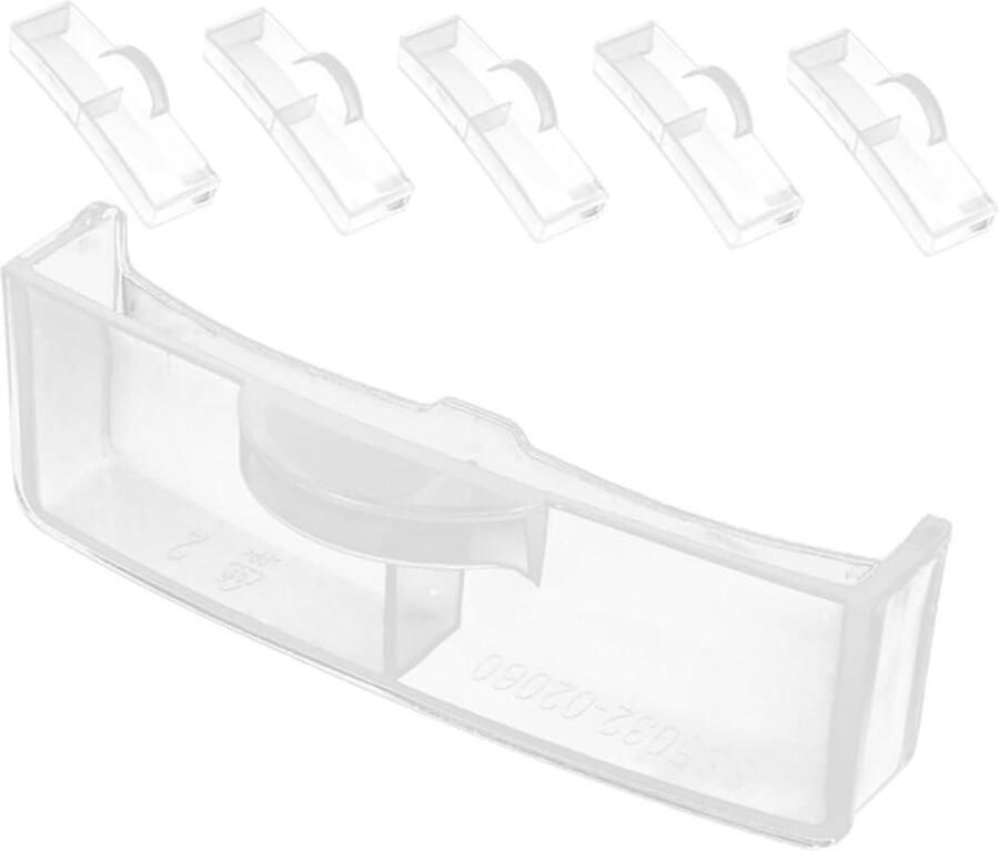 Rijstkoker Condensbakjes Rijstkoker Koken Zonder Knoei Verdikt Materiaal 10.3 cm Transparant