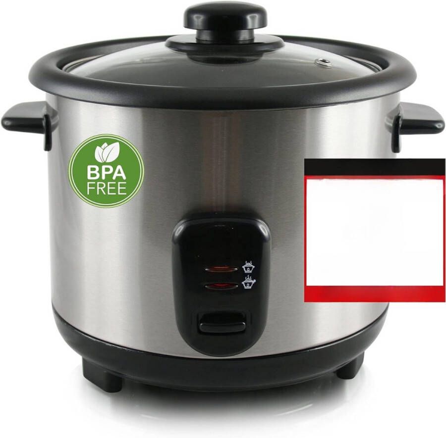 Rijstkoker klein Rijstkoker met stomer Rijstkoker klein Rijstkoker magnetron Rijstkoker 1 liter