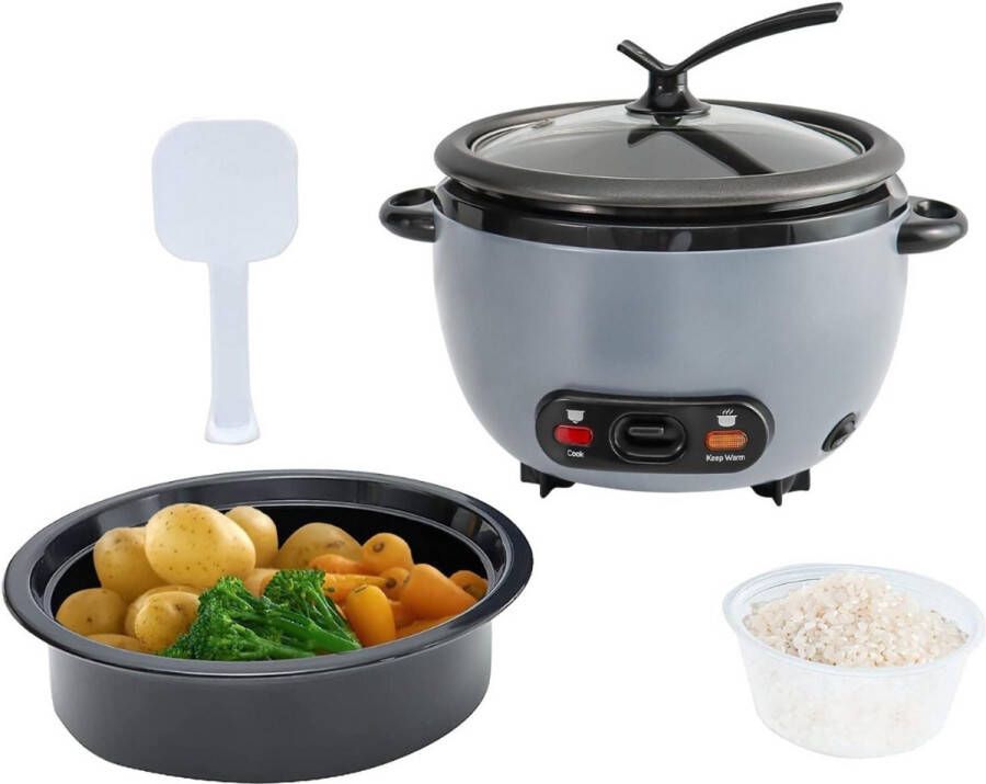 Rijstkoker klein Rijstkoker met stomer Rijstkoker klein Rijstkoker magnetron Rijstkoker 1 liter