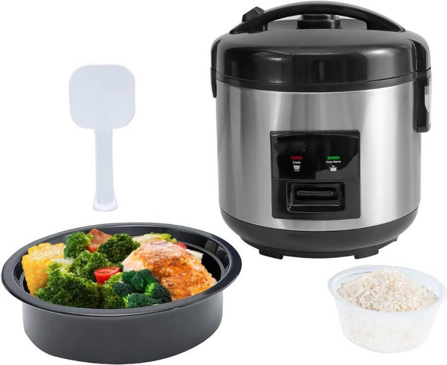 Rijstkoker klein Rijstkoker met stomer Rijstkoker klein Rijstkoker magnetron Rijstkoker 1 liter
