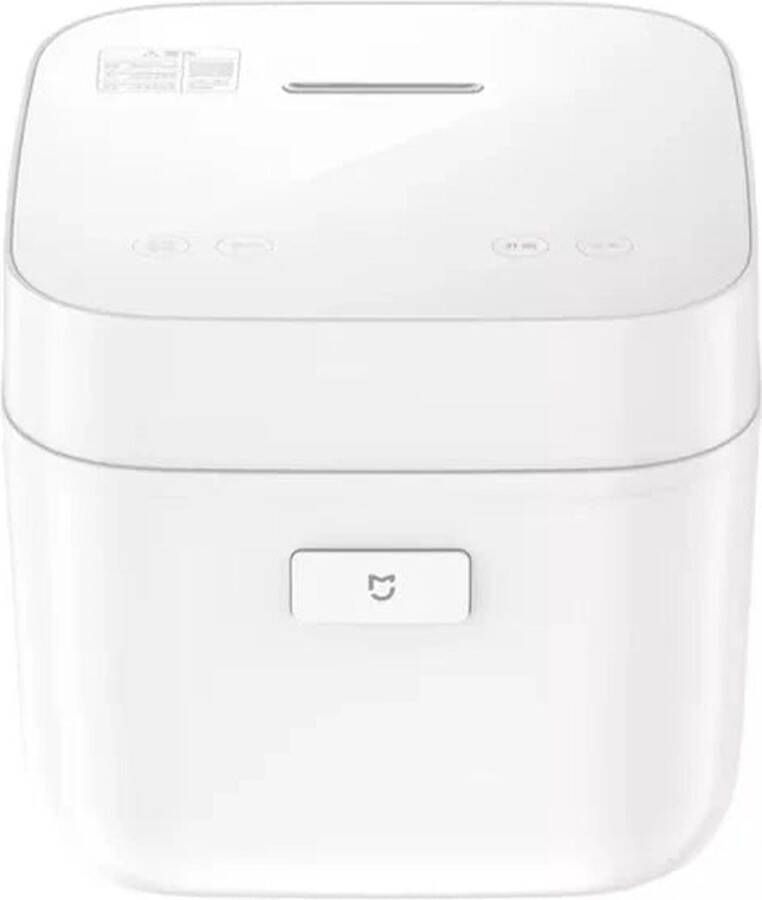 Rijstkoker met Stomer met Opwarmende Functie Slowcooker Rice Cooker Warmhoudfunctie 1 tot 2 Personen Multi Cooker Anti-aanbaklaag binnenpan Wit 350W 1.5L