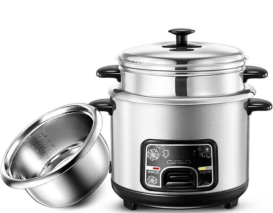Rijstkoker met Stoomfunctie Capaciteit tot 5 Liter