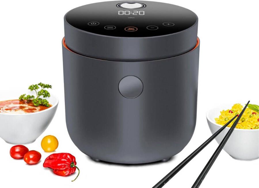 Rijstkoker Multicooker Kwalitatief 6 programmas' Elektronisch Uitneembare Pot