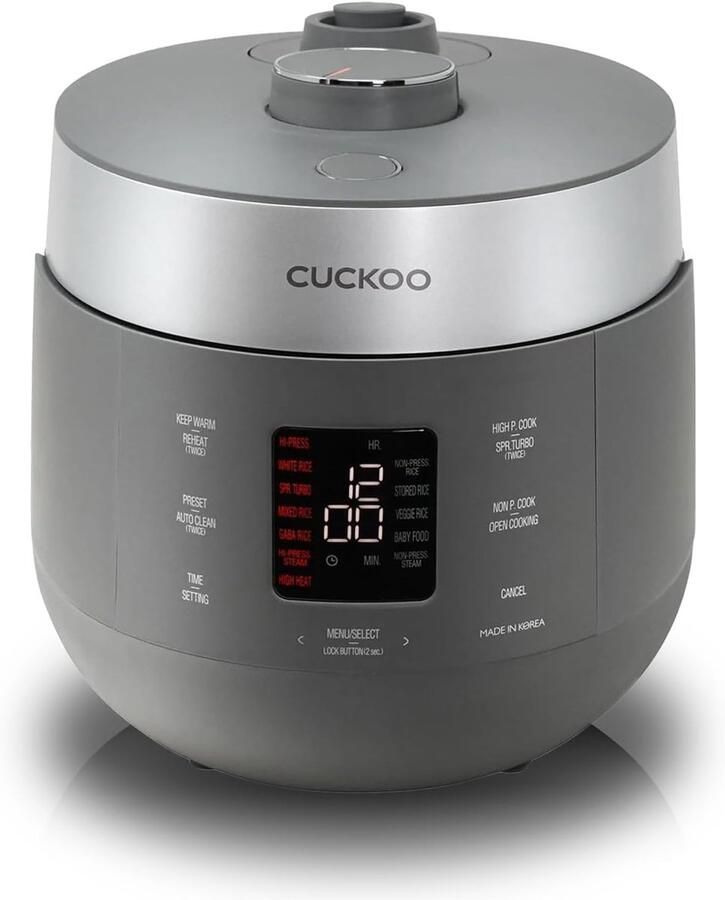 Rijstkoker Rijst en warmer Grote porties koken Dubbele druk functie 20 Koppen capaciteit Grijs