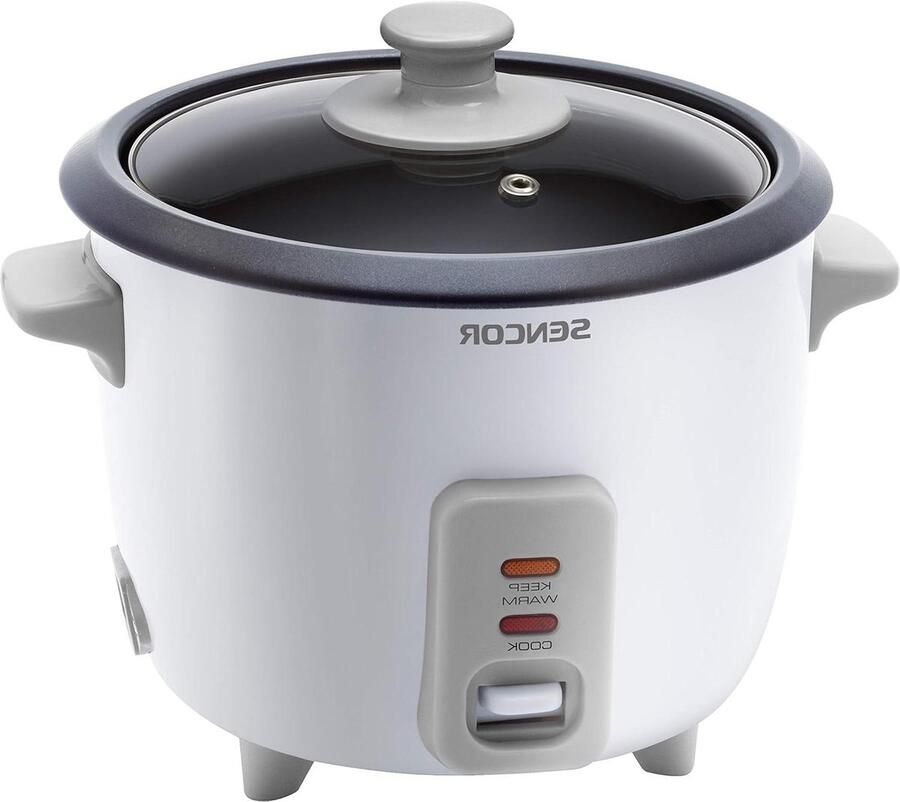 Rijstkoker Rijstmaker Sushi Rijst Koken Automatische Warmhoudfunctie 0.6 Liter Wit