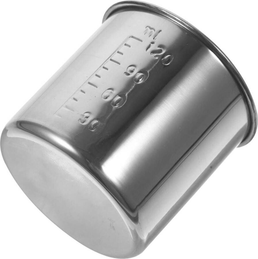 Rijstkoker Vervangbeker Roestvrij Staal Rijstmes Mond Trapsgewijs Beker Meetgereedschap voor Thuis Keuken