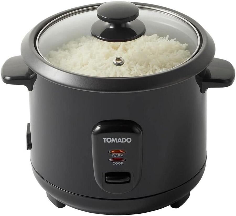 Rijstkoker voor 5 personen met Warmhoudfunctie en Antiaanbaklaag