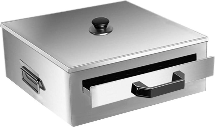 Rijstnoedelbroodjes Maker Stoom Systeem Dim Sum Koken Roestvrij Staal 30cm Breed Zilver