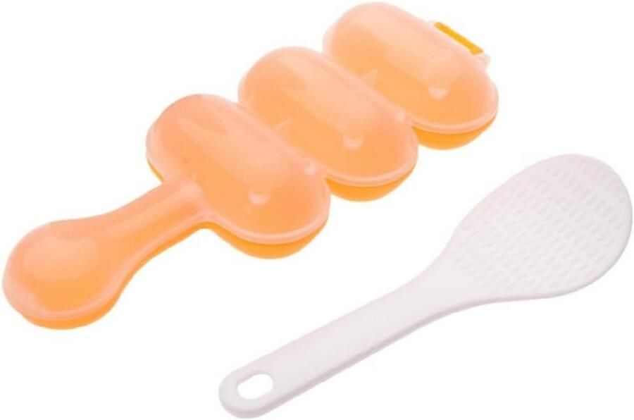 Rijstvorm Set voor Sushi en Onigiri Rijstpers met Lepel Keukenaccessoire