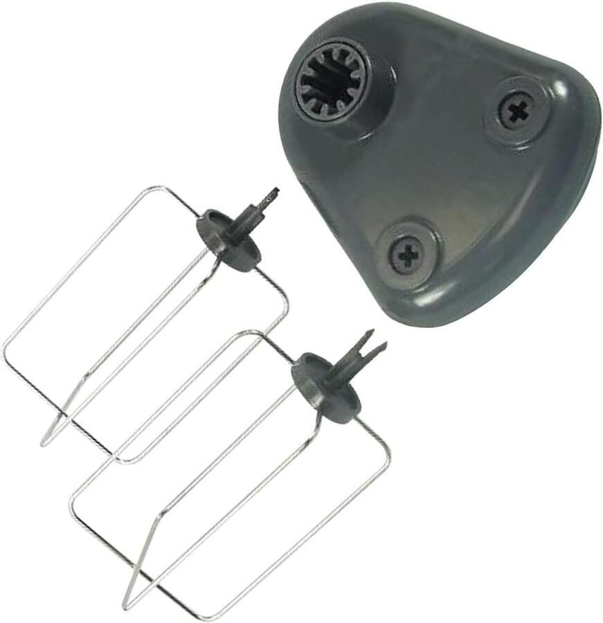 Robot Kloppers Mixer Accessoires Bakken Maken Origineel Onderdeel Set van 2 Zilver