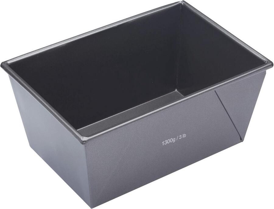 Robuuste 1 4 kg broodbakpan met antiaanbaklaag van 21 5 x 13 cm