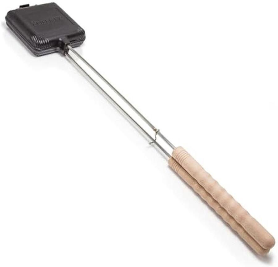 Robuuste Gietijzeren Sandwichmaker – Ideaal voor Kampvuur Camping & Outdoor-keuken