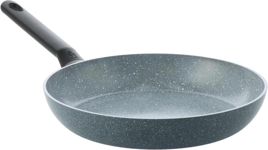 Roerbakpan Graniet Koekenpan Inductie Gezond Koken PFAS-vrije Antiaanbaklaag Ø 24 cm Blauw