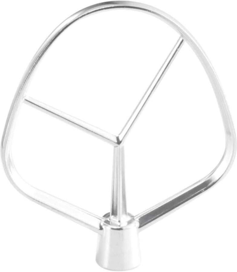 Roerbezem Keukenmachine Mixer Haak Deeg Mengen Aluminium Gegoten Niet gespecificeerd Zilverkleurig