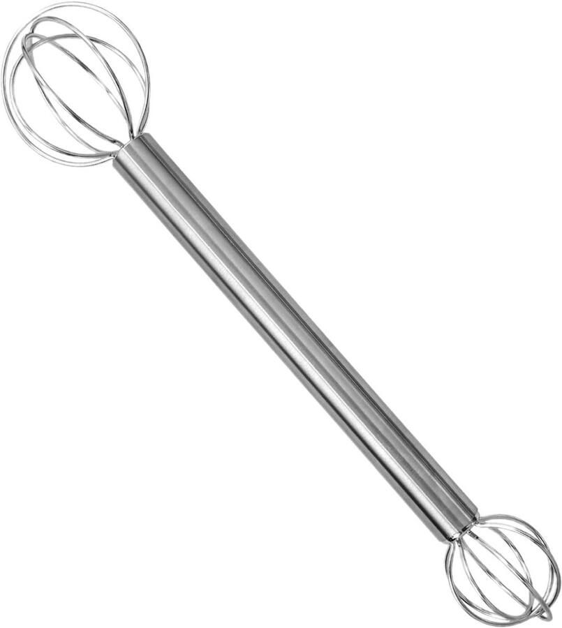 Muddler Cocktail Lepel Mixer Barlepel Cocktails Maken Dubbelzijdig Ontwerp 20 cm Zilver