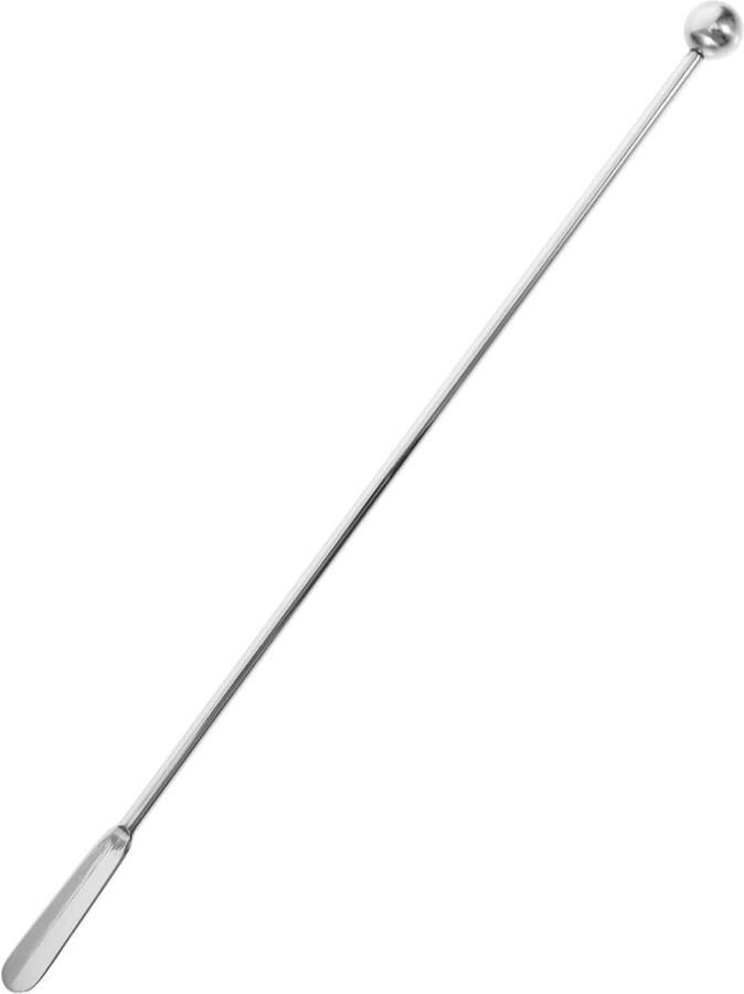 Roerstaaf Set Cocktail Prikkers Drankjes Mixen Roestvrij Staal 19.2 cm Zilver