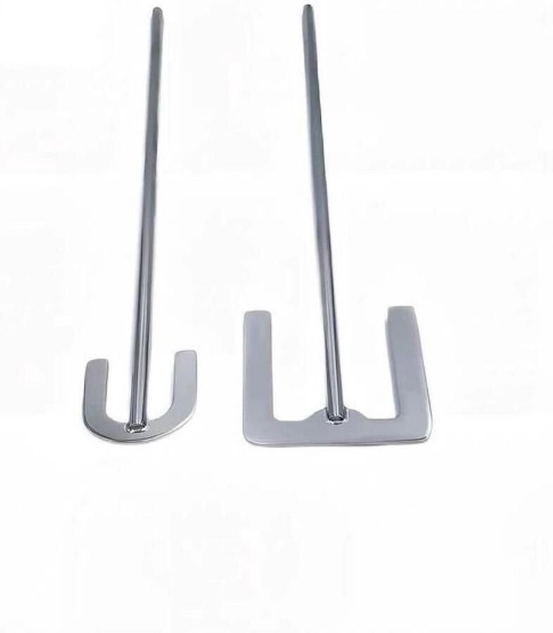 Roerstaafje Anker Paddle Materiaal Mengen 304 RVS 8x300mm Zilver