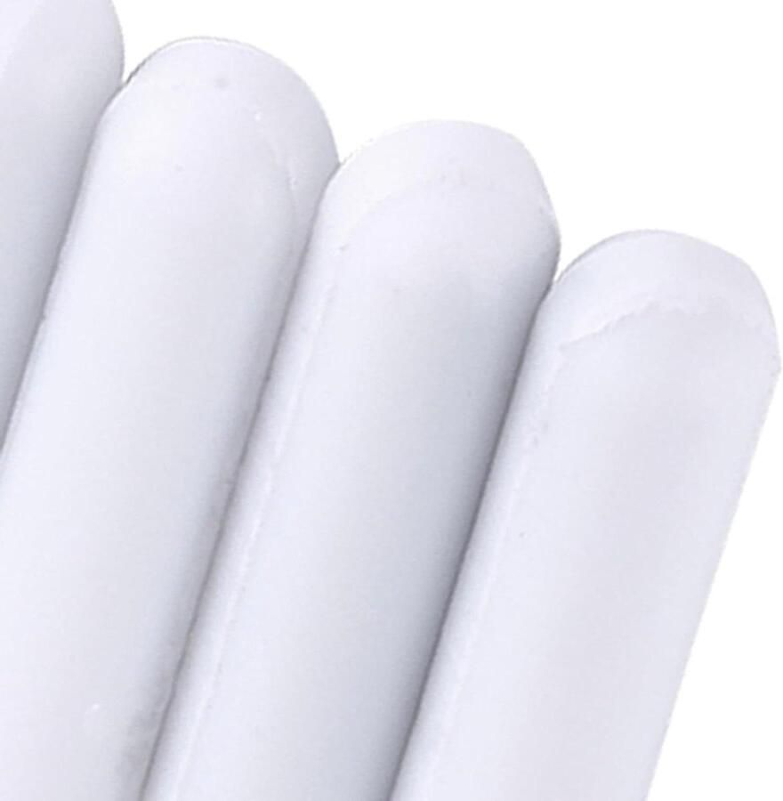 Roerstaafjes Set Magnetische Mixers Laboratorium Mengen Hoge Temperatuur Bestendig 5 Stuks Wit