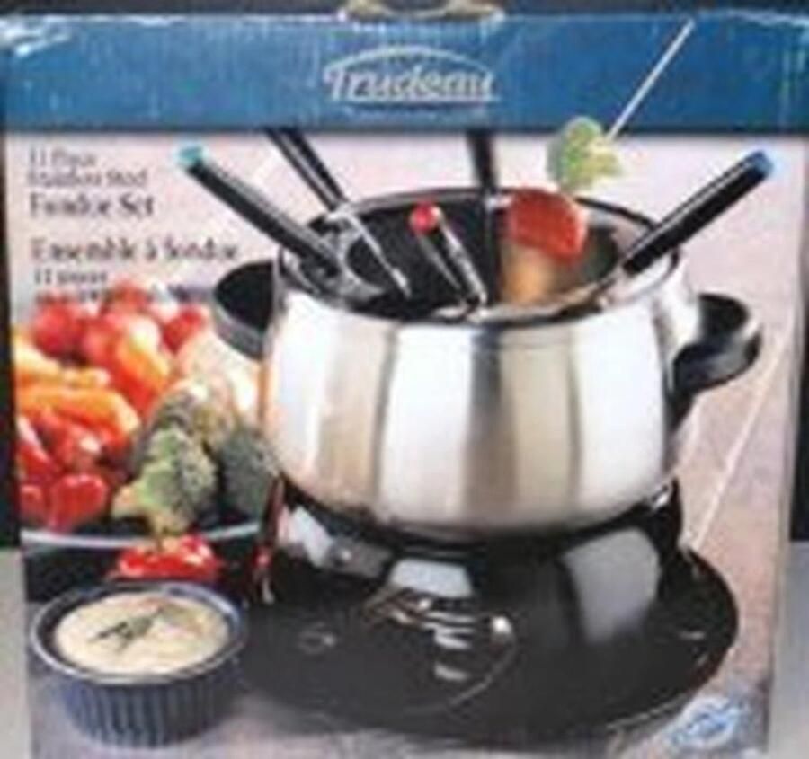Roestvrij Fondue Set 11 Stuk Perfect voor Gezellige Avonden