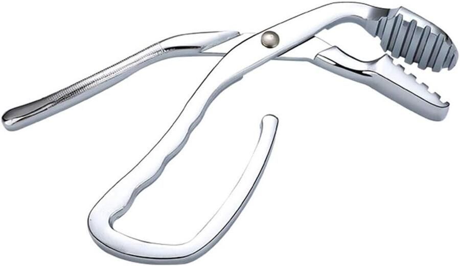 Roestvrij Staal Rooster Lifter BBQ Tang Clip Oven Bakplaten Verplaatsen Corrosiebestendig Metaal Zoals Afgebeeld Zilver