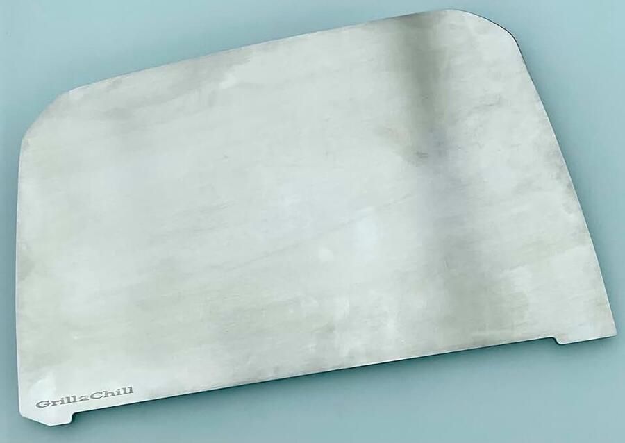 Roestvrij staal V2A grillplaat Plancha geschikt voor de grill Weber Pulse 2000