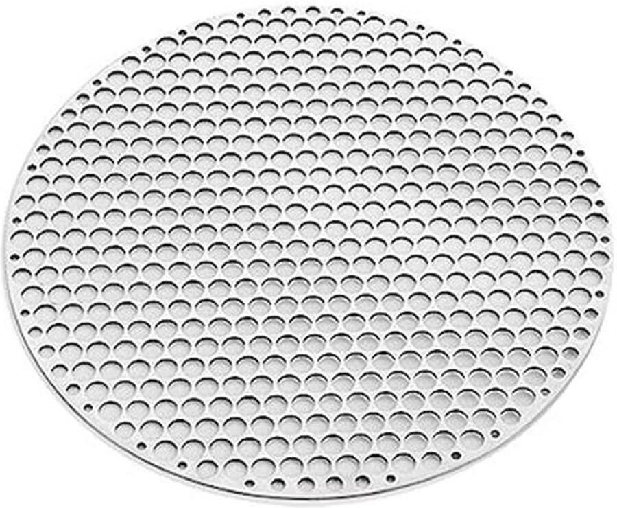 Roestvrij Stalen Barbecue Grill Net 18 cm Ideaal voor Grillen en Stomen