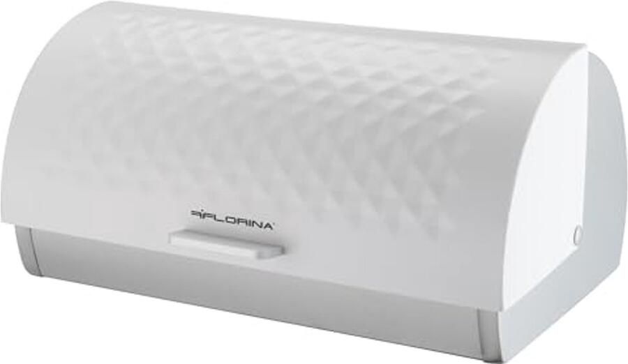 Roestvrij Stalen Broodtrommel met Luchtcirculatie Ruime Broodopslag voor Langdurige Versheid