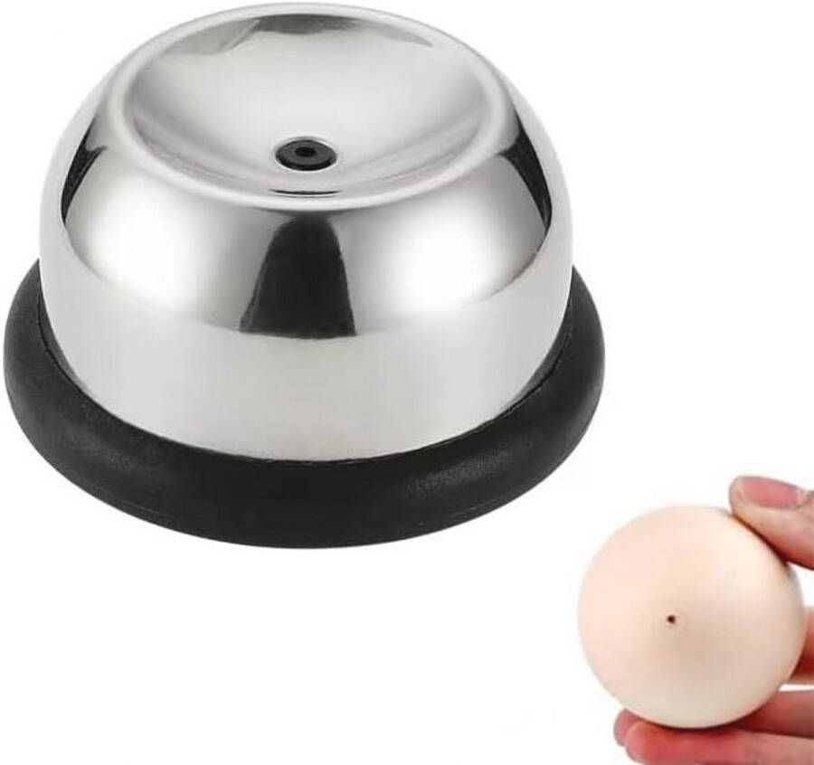 Roestvrij Stalen Eipicker Ideaal voor Zacht Rauw en Gekookt Ei